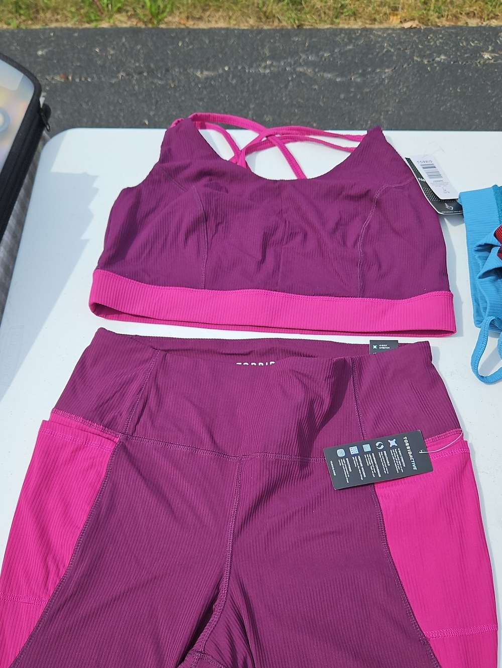 Torrid Two Toned Bra and Pant Set Size 1X
